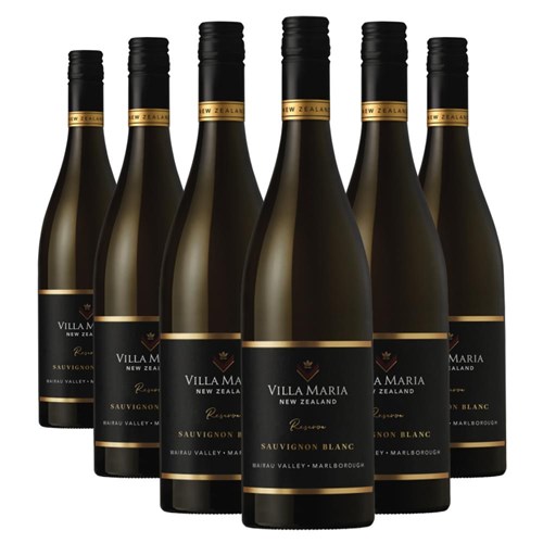 Case of 6 Villa Maria Reserve Sauvignon Blanc 75cl White Wine